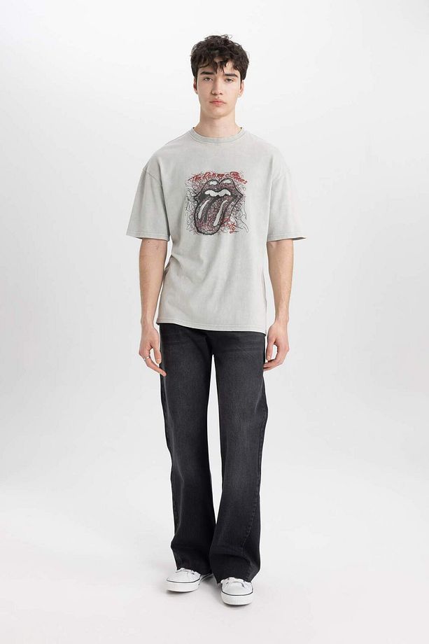 Rolling Stones Comfort Regular Fit Rahat Kalıp Bisiklet Yaka Kısa Kollu Tişört B5524AX24SP - 2