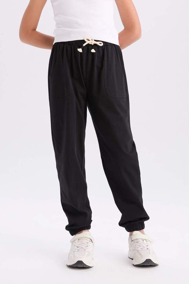 Kız Çocuk Jogger Eşofman Altı Z8779A624SM - 5