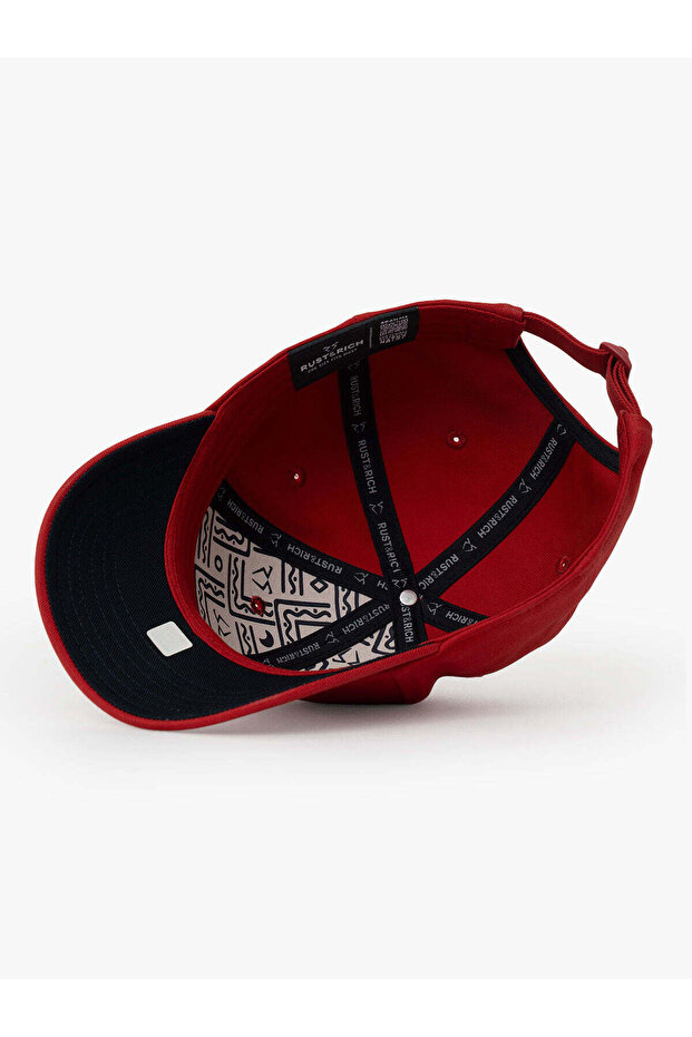 Kadın Erkek Kırmızı Baseball Şapka Timeless Collection Basic - 7