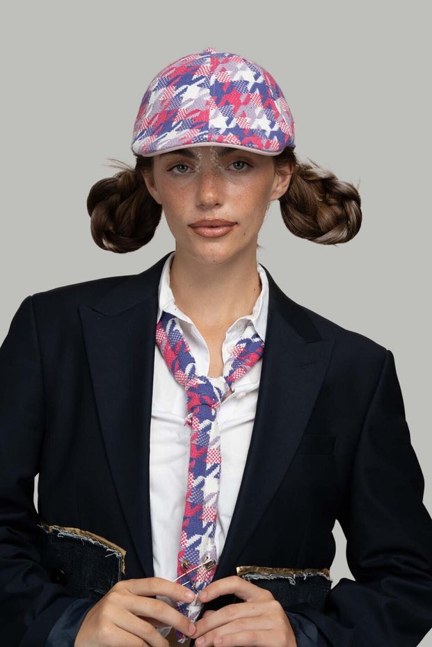Women's Men's Pink Cap Hat Born in Earth