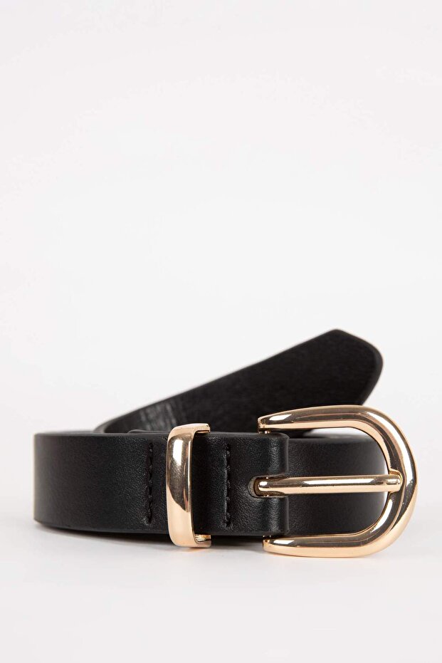 Women's Faux Leather Casual Belt B4117Axns