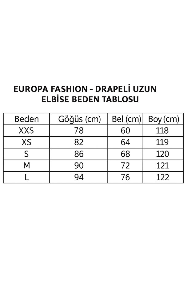 Midi boy drapeli elbise - 3