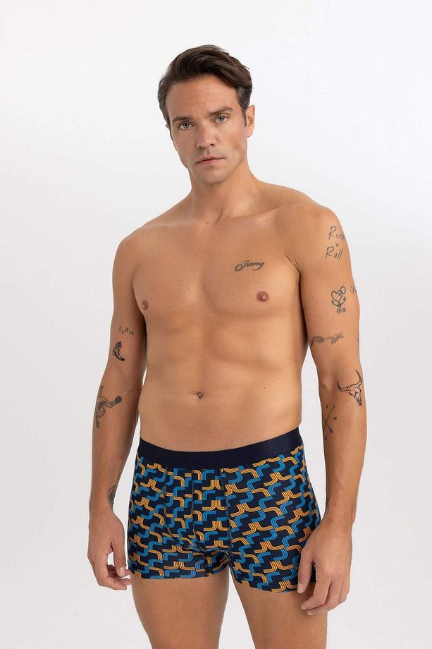Regular Fit 3lü Boxer B0568AX23AU - 2