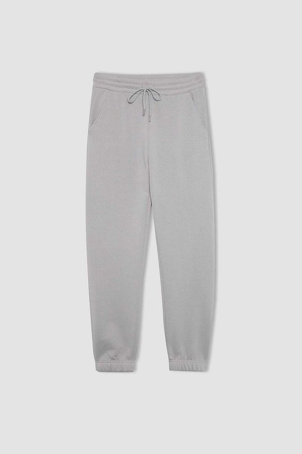 Kalın Jogger Eşofman Altı Beli Paçası Lastikli Bağcıklı Cepli V2700AZ23WN - 7