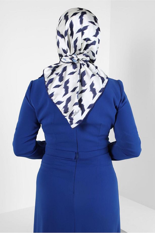 ALVİNA DESENLİ EŞARP 8409 - 2