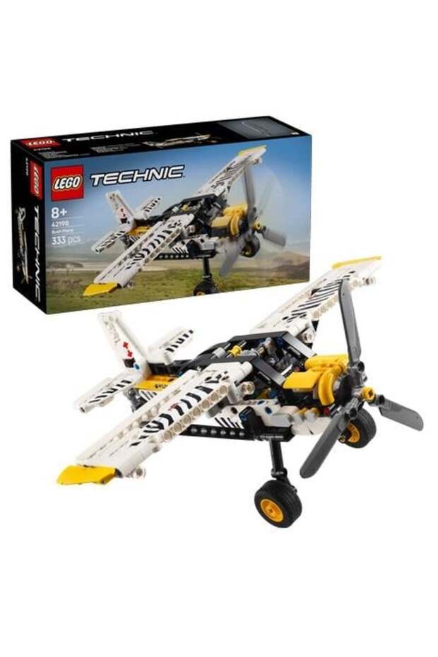 ® Technic Arazi Uçağı 42198 – 8 Yaş ve Üzeri Çocuklar için Yaratıcı Oyuncak Yapım Seti (333 Parça) - 1