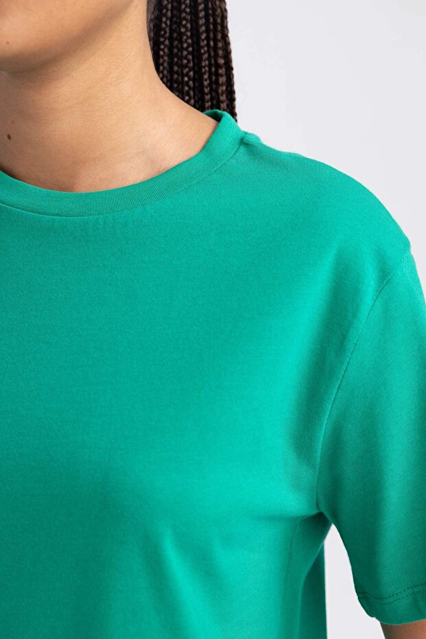 Regular Fit Kısa Kollu Tişört B0642AXNS - 6
