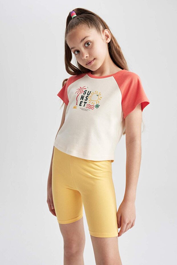 Kız Çocuk Biker Basic Tayt J3485A623HS - 3