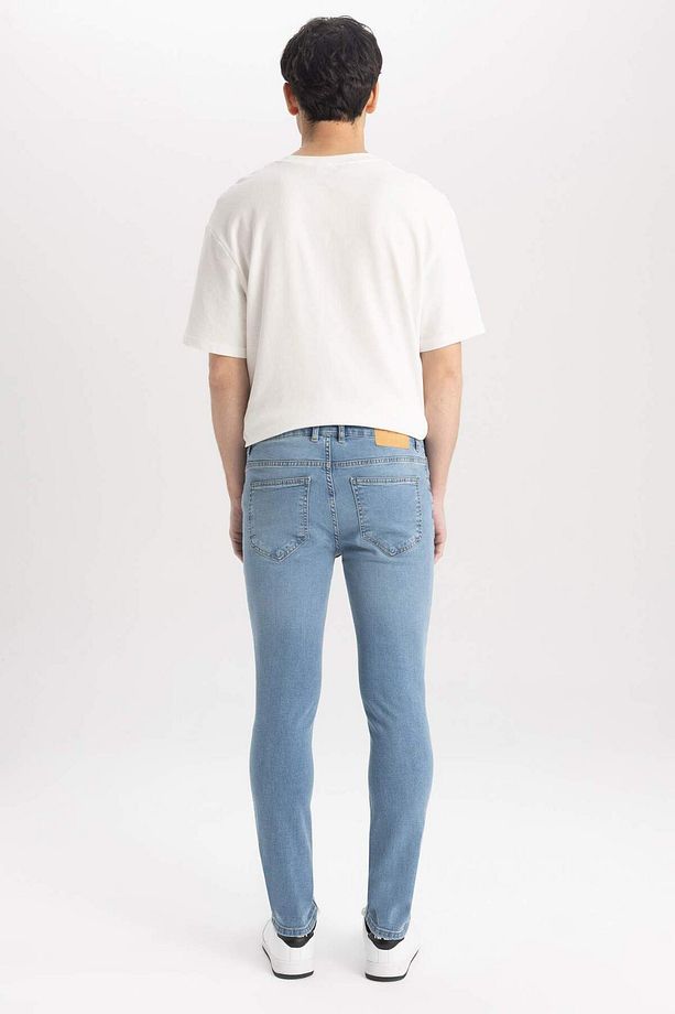 Pedro Slim Fit Dar Kalıp Normal Bel Dar Paça Jean Pantolon A2977AX23SM - 6