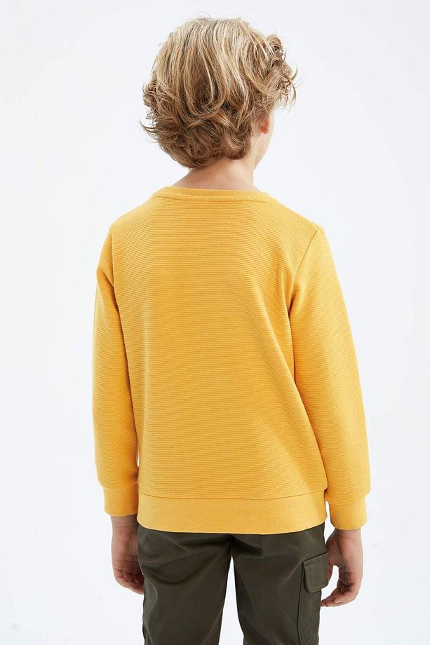 Erkek Çocuk Bisiklet Yaka Sweatshirt Z2511A623SP - 7