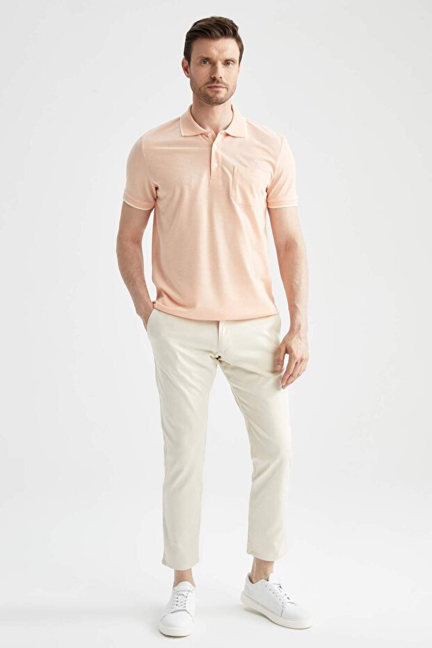 Regular Fit Basic Chino Pantolon U6543AZ22SP - 3