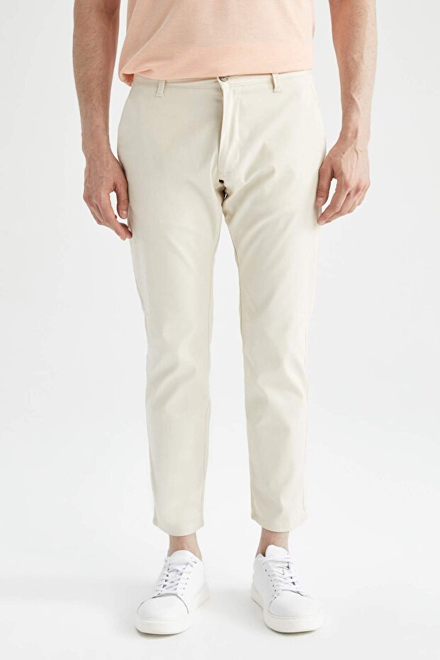 Regular Fit Basic Chino Pantolon U6543AZ22SP - 4