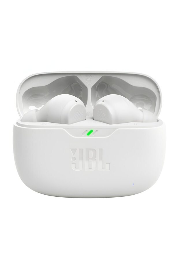 Căști Bluetooth Wave Beam, albe - 1