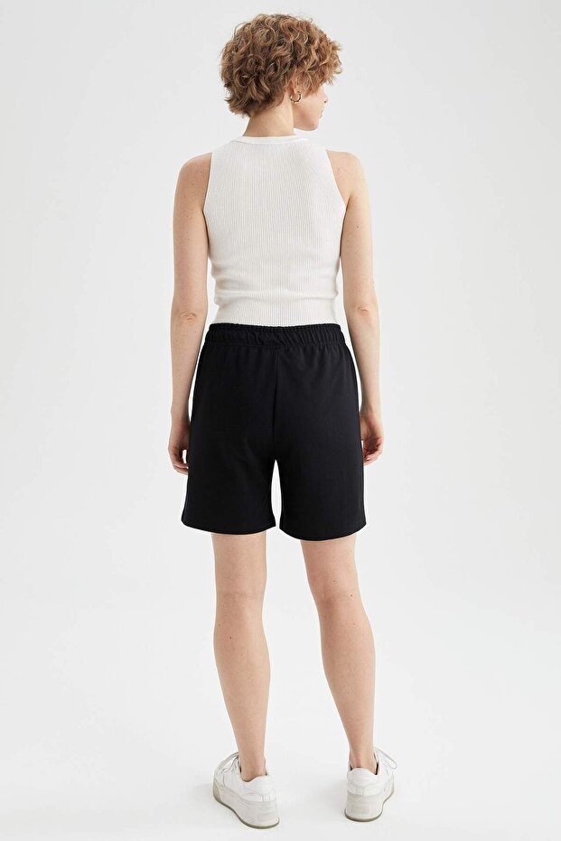 Regular Fit Geri Dönüşümlü Bermuda Şort U4570AZ21HS - 3