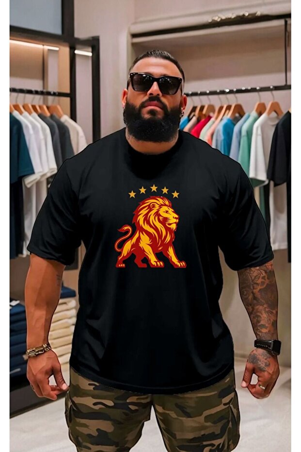 Champion Lion Printed Unisex Tee