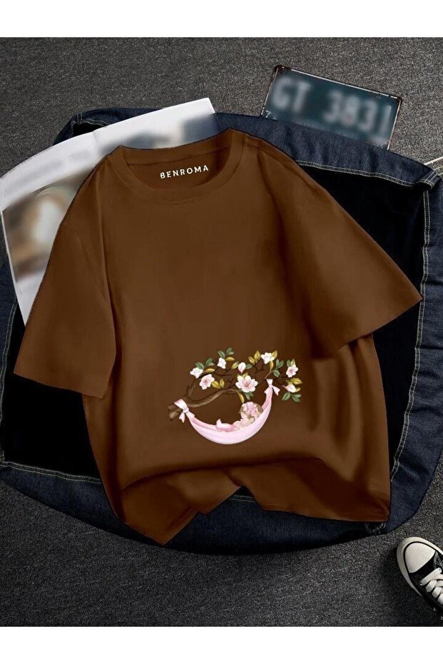 HAMİLE BASKILI TİSORT - 1