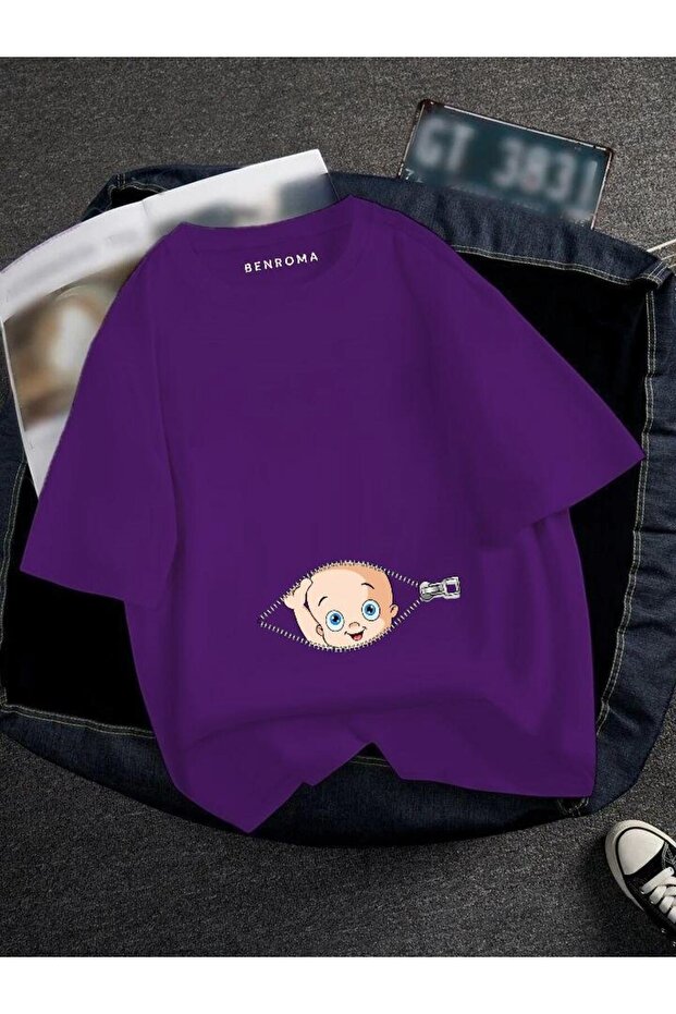 HAMİLE BASKILI TİSORT - 1