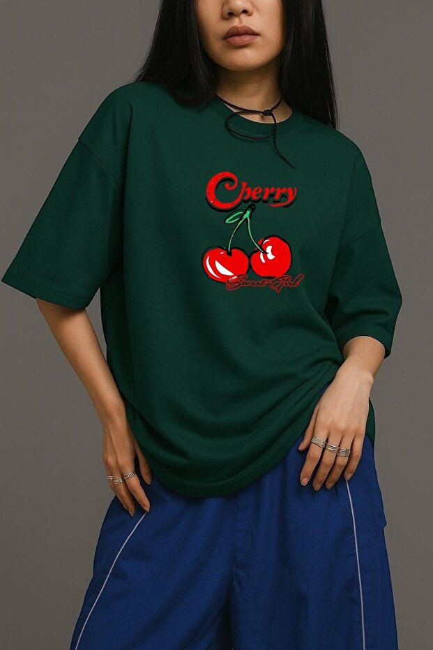 ΜΠΛΟΥΖΑ CHERRY SWEAT GIL OVERSIZE - 1