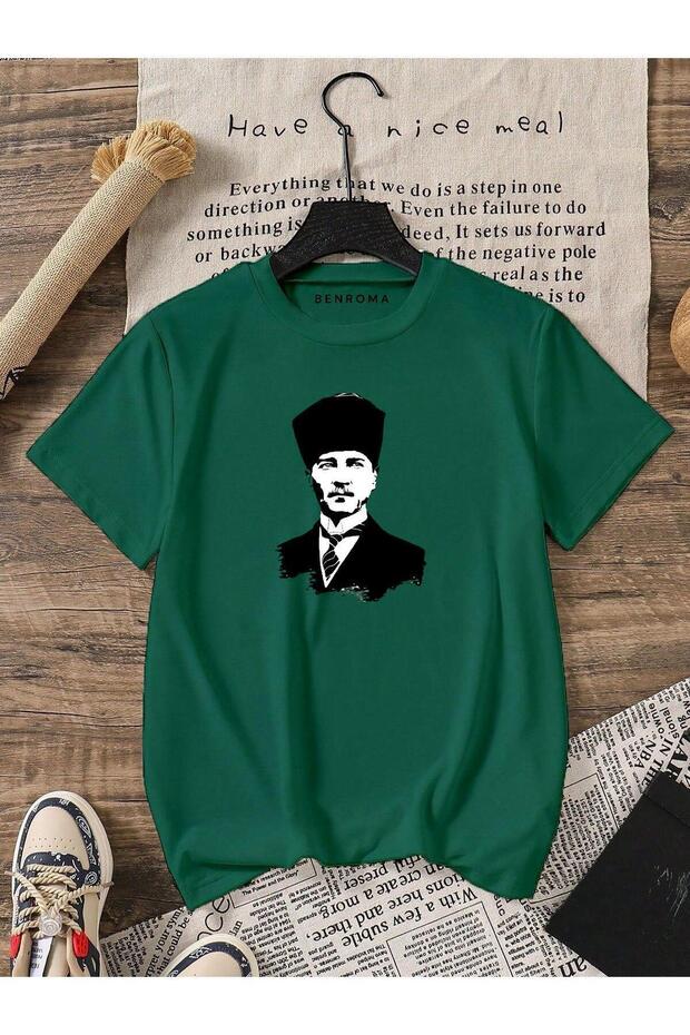 Atatürk Printed Oversized Unisex T-Shirt