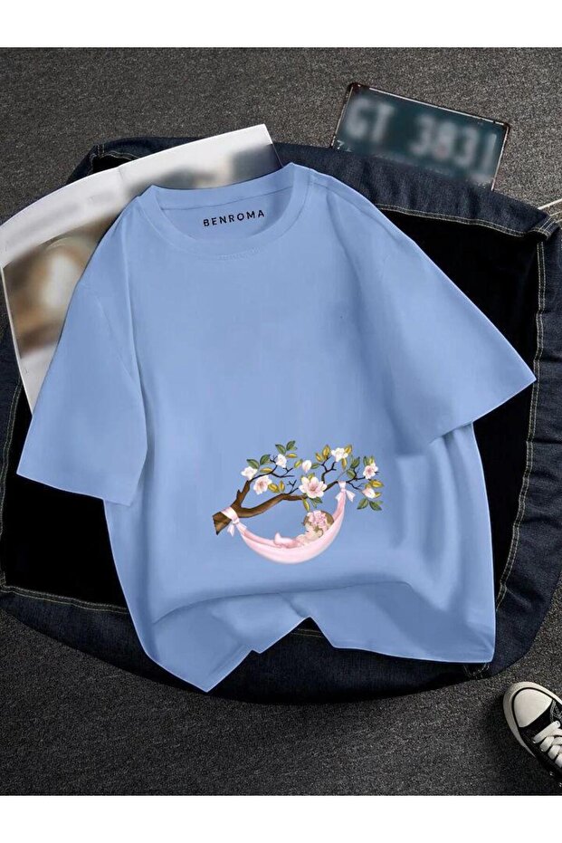 HAMİLE BASKILI TİSORT - 1