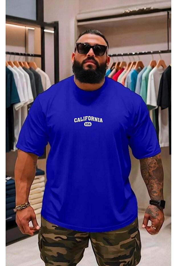 Plus Size Unisex Printed T-Shirt