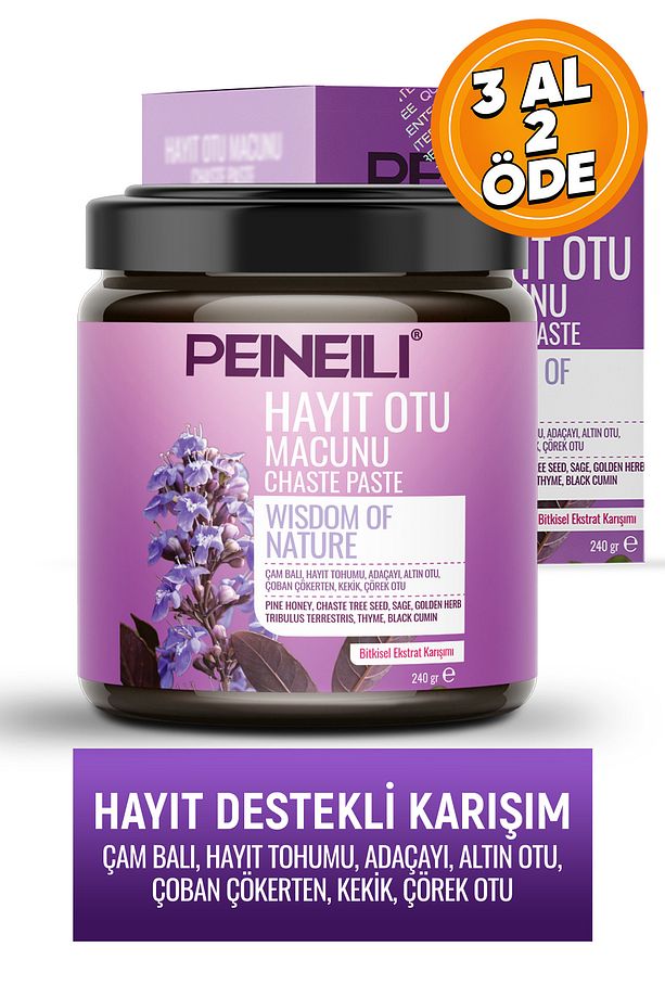 Hayıt Otu Macunu Altın Otu Çoban Çökerten Kekik Çörek Otu Içeren Hayıt Macunu 240 gr - 1