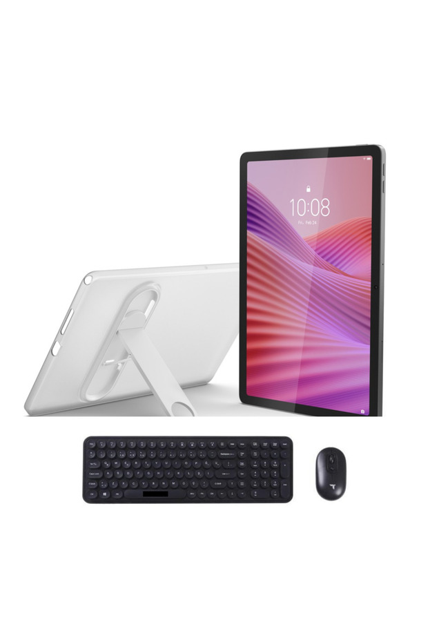 Tab 4GB RAM 128 GB HAFIZA 10.1"İNCH M10 GRİ TABLET+ŞEFFAF KILIF+ KLAVYE+MOUSE+KALEM - 2