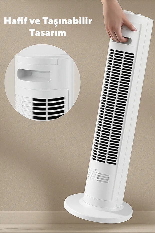 Kule Tipi Zaman Ayarlı Vantilatör 50 W - 7