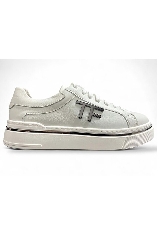 Men's Casual Leather Shoes C26908 Munich - Cream - 42