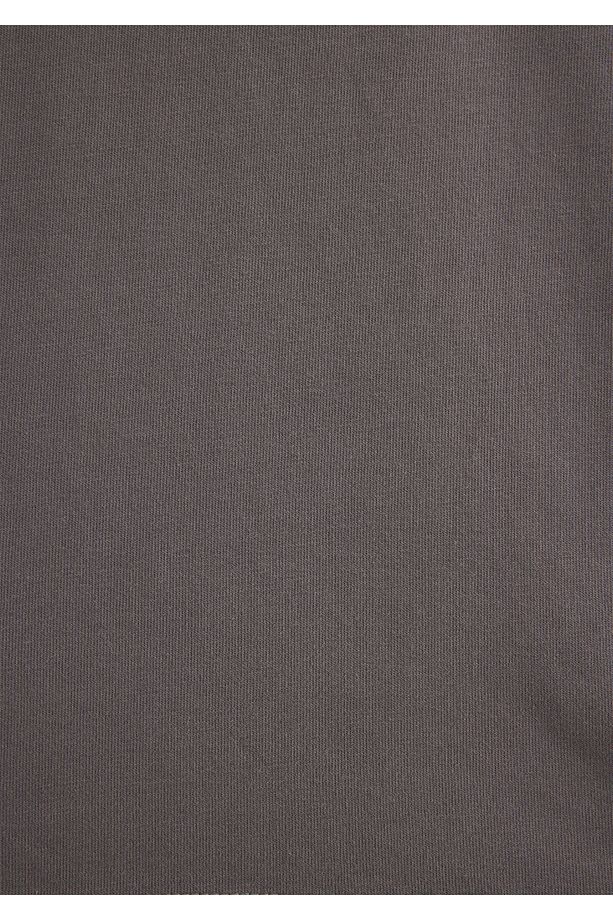 Gri Basic Tişört Boxy Fit 0612489-80020 - 6