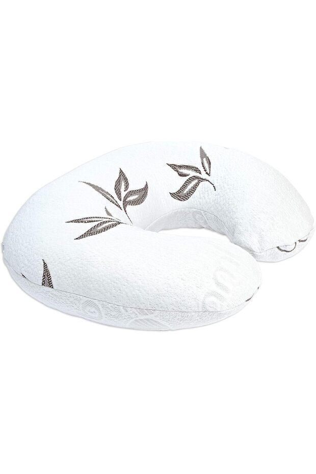 The Moon Brand Bamboo Moms Feeding Pillow - Ultimate Breastfeeding Support and Comfort for Mom and B