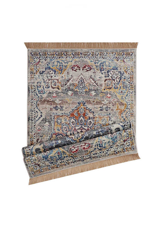 Vizon Bambu Halı Seccade - 5