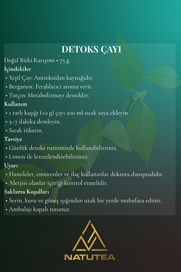 – Detoks Denge Bitki Çayı | 75 gr - 4