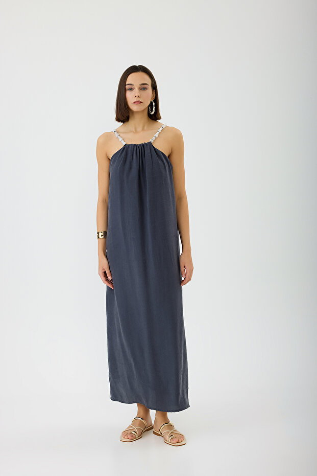 Beaded Strap Dress