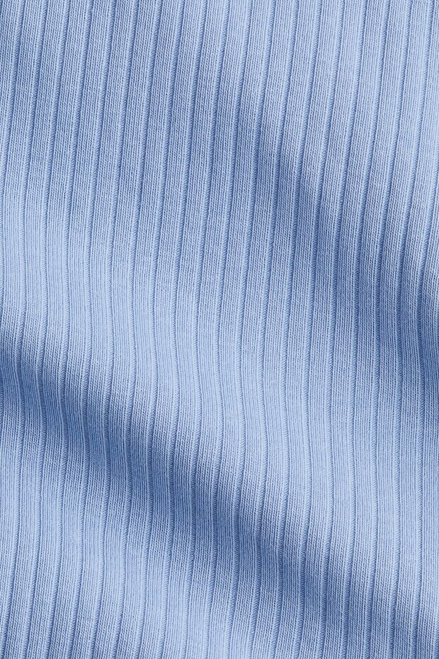 Kısa Kollu Jarse Elbise - 2