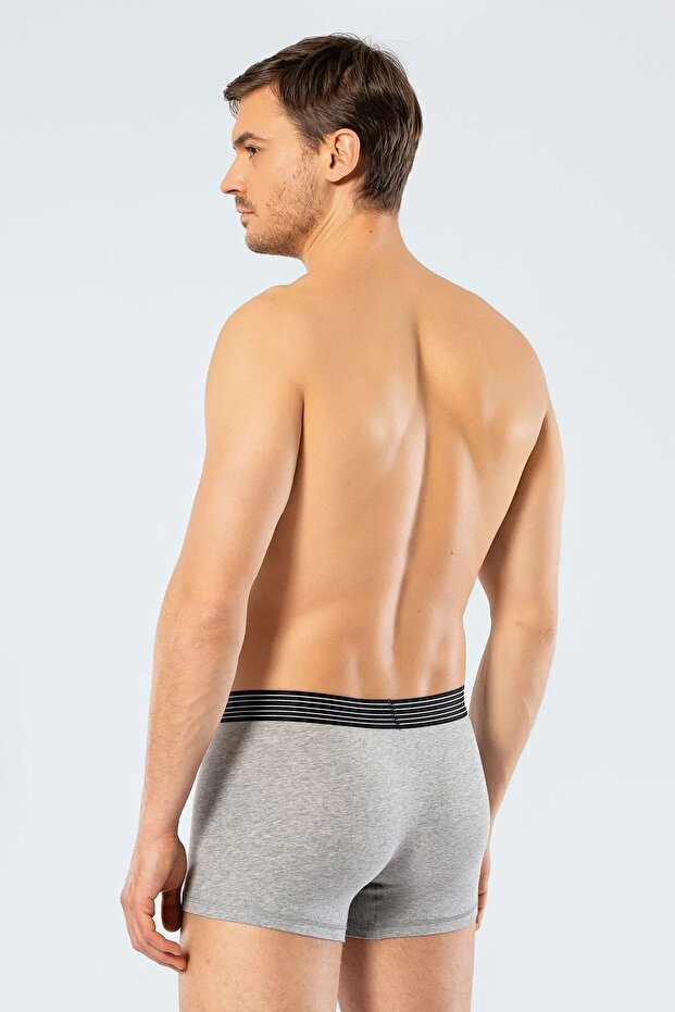 1318 بوكسر مزدوج - رمادي ميلانج - 3