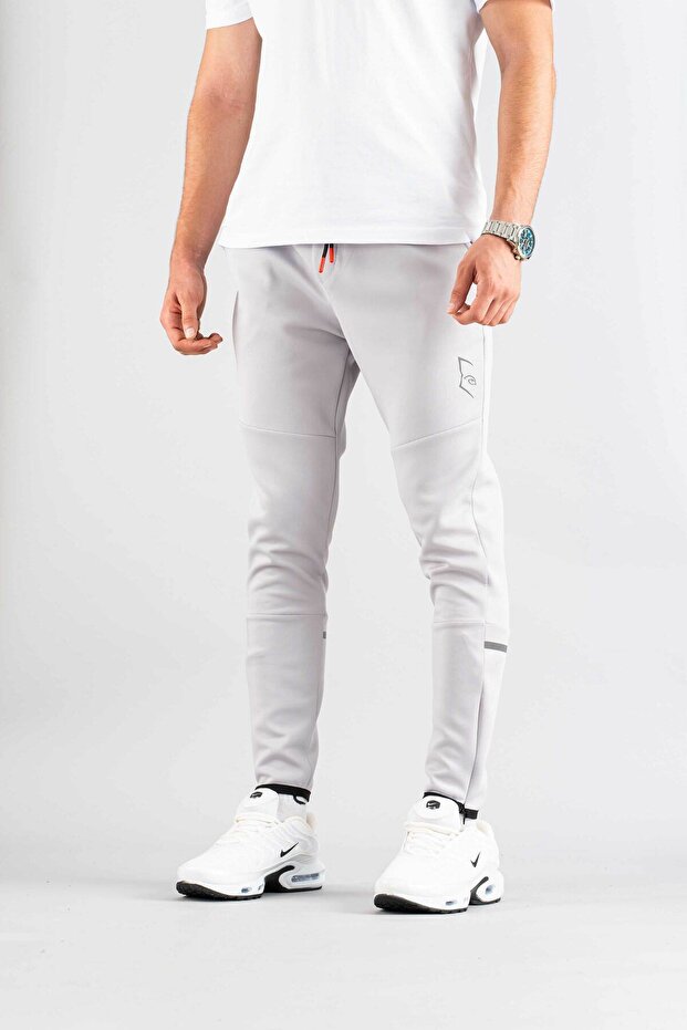 Men's Gray Sweatpants - 4