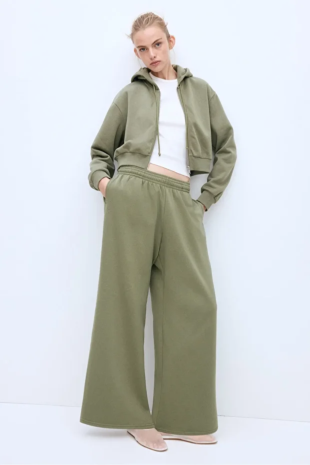 Geniş Jogger Pantolon - 1