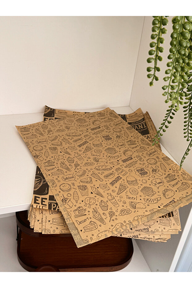 50 ورقة تقديم بنمط صحيفة عتيقة - نمط مختلط - 4