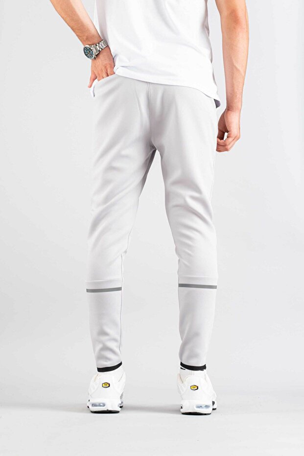 Men's Gray Sweatpants - 7