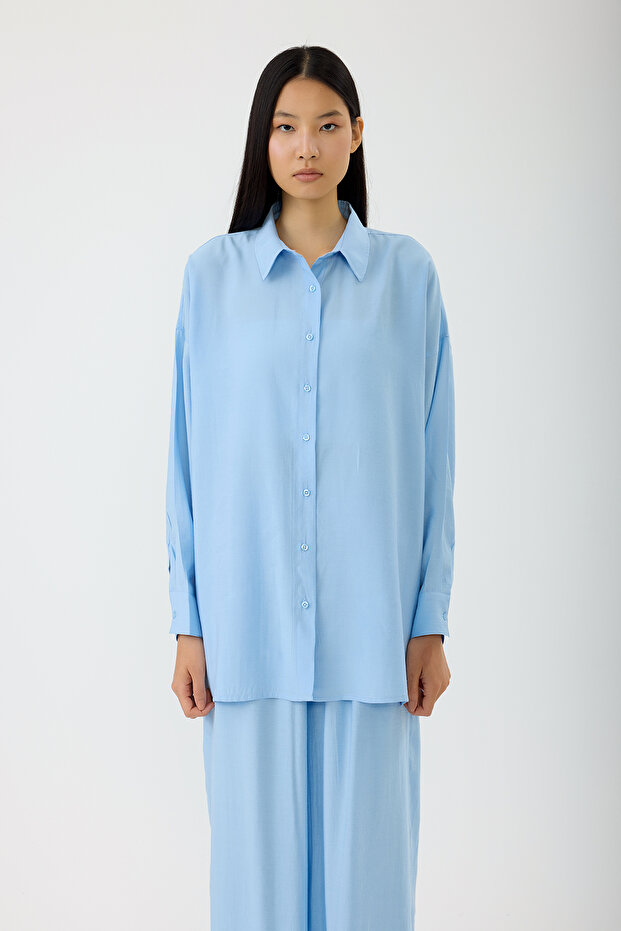 Oversize Modal Shirt