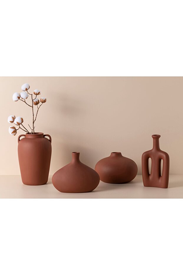 Sphere (kiremit ) Seramik Vazo - 2