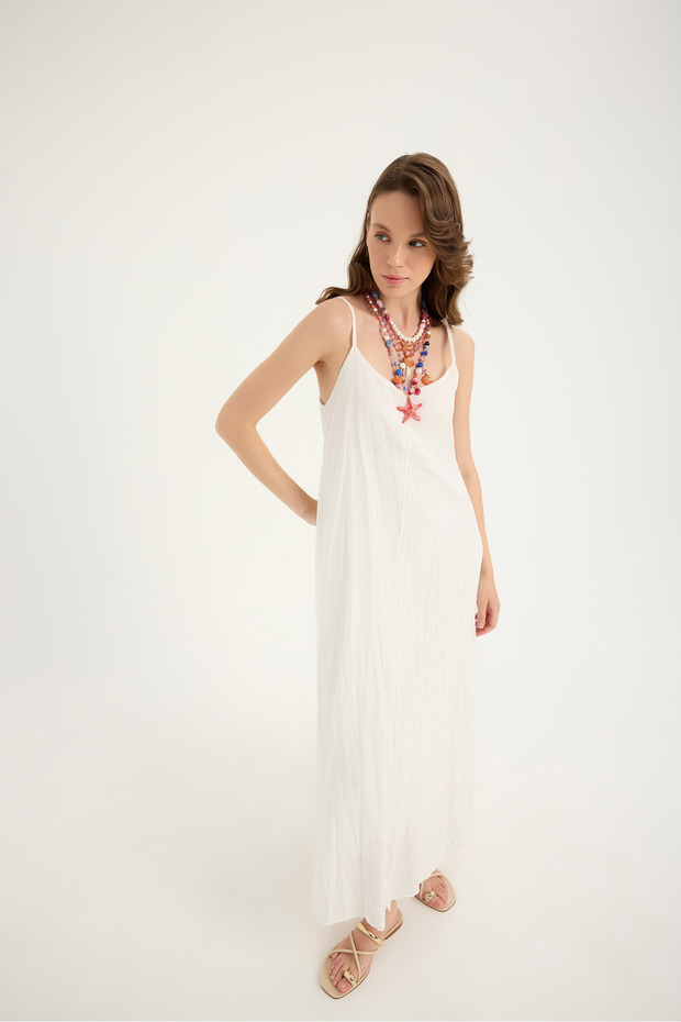 Askılı Crush Elbise - 4