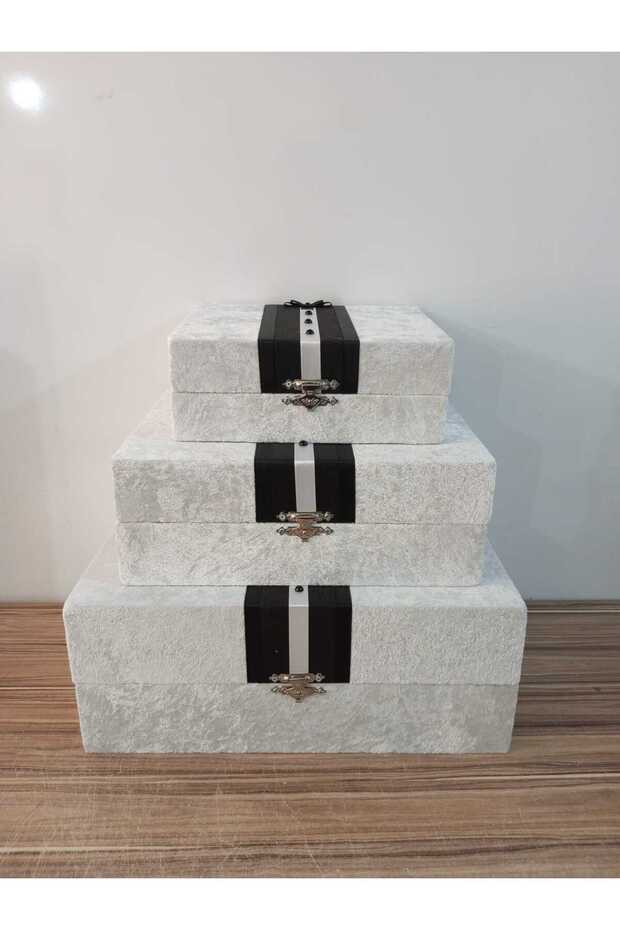 Dowry Chest Bag Suitcase Bride Groom Bundle Chest 3 Piece 0127