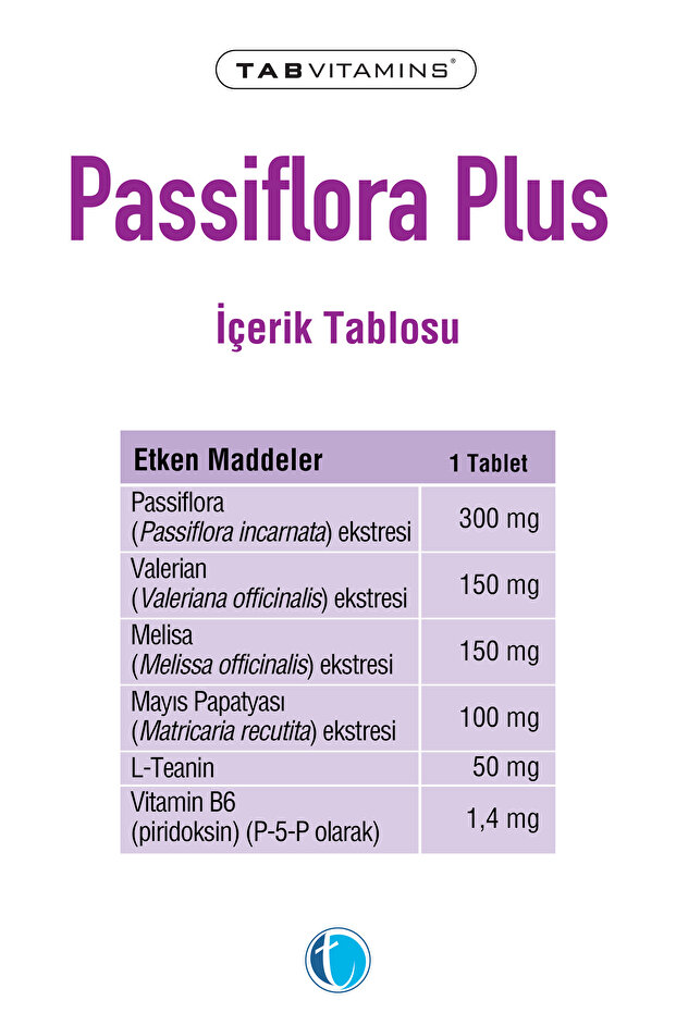Passiflora Plus 30 Tablet - 2