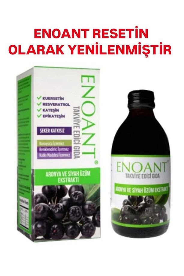 Aronya Ve Siyah Üzüm Ekstraktı 250 ml 8681480370177 - 1