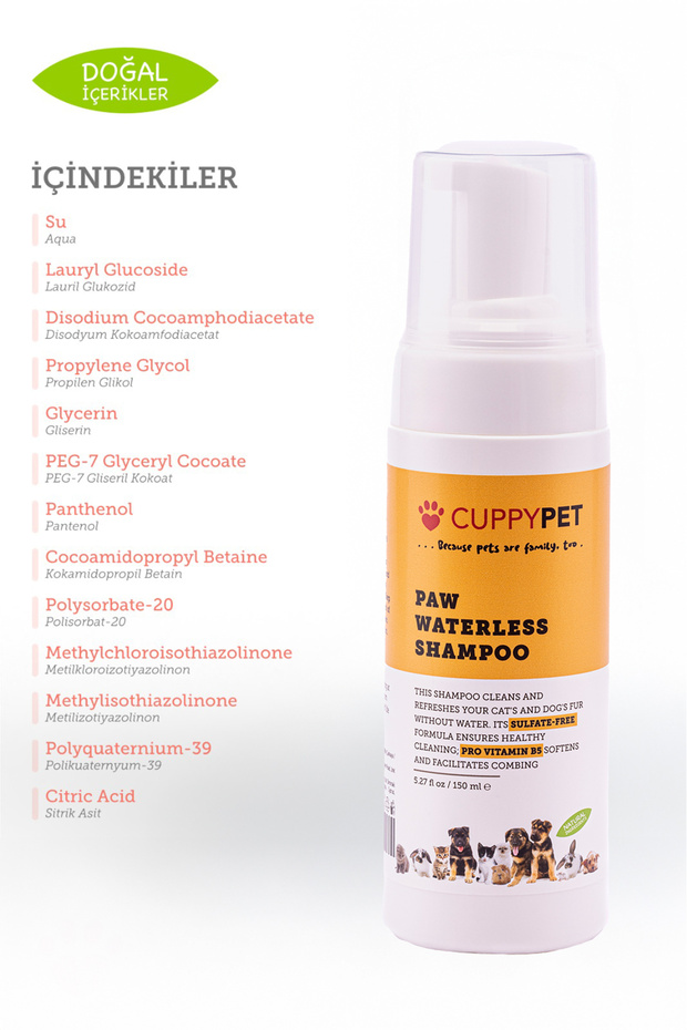 Köpekler Için Kuru Şampuan - 3