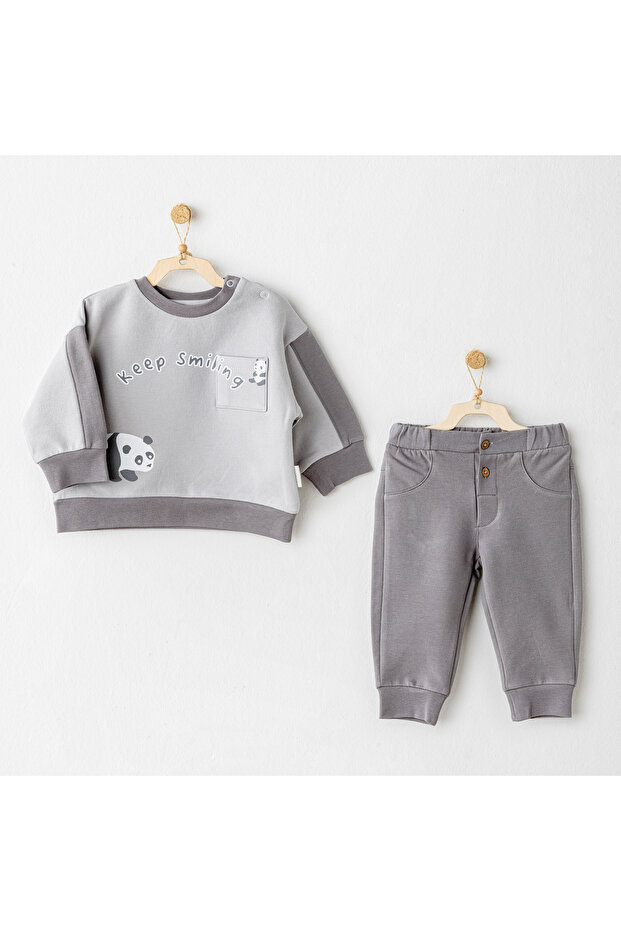 BEBEK TAKIM 2 PCS SET KEEP SMILING - 2