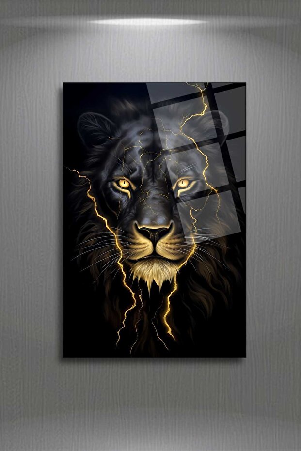 Aslan Tablosu, Kırılmaya Dayanıklı Cam Tablo 246 - 1