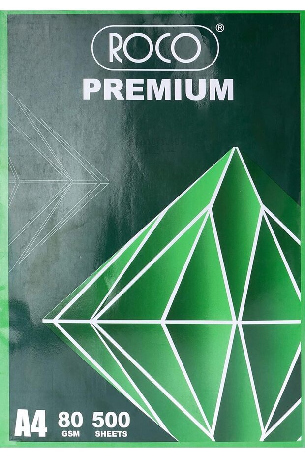 Roco Premium Copy Paper 80gsm 500 Sheets, 5 Packs - 3